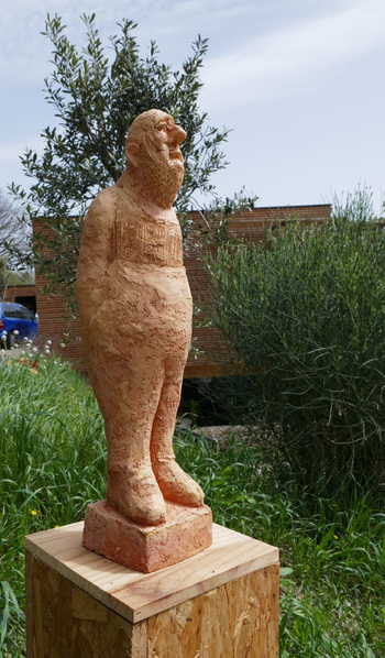 Sculpture terre cuite