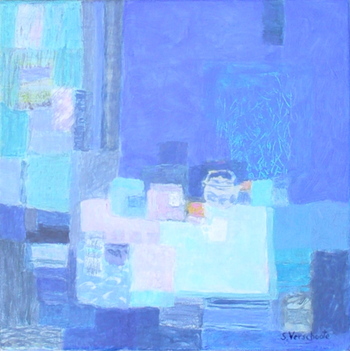 Abstrait bleu 2